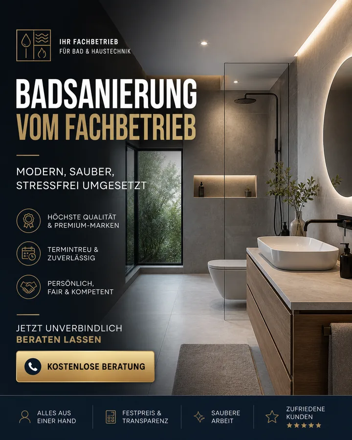 Beispielanzeige für Badanfragen